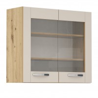 Горен кухненски шкаф Лорен Г12 кашмир мат
