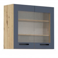 Горен кухненски шкаф Лорен Г12 синьо мат