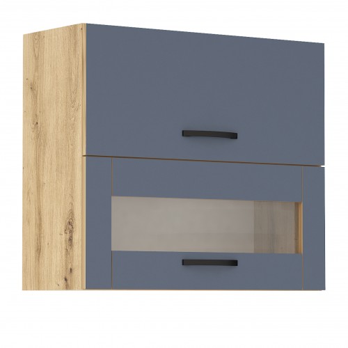 Горен кухненски шкаф Лорен Г41 синьо мат