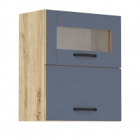 Горен кухненски шкаф Лорен Г44 синьо мат