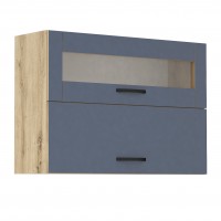 Горен кухненски шкаф Лорен Г46 синьо мат