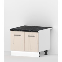 Долен кухненски шкаф за печка Раховец Алис B50 - 60 крем гланц