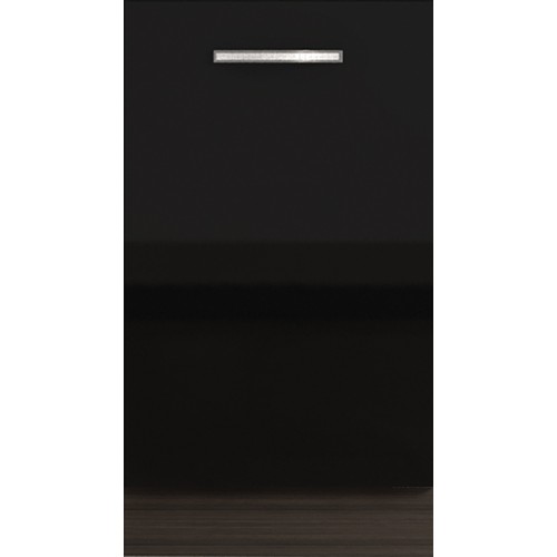 Кухненски модул Елинор - Модул B64 /Черно гланц врата за съдомиялна