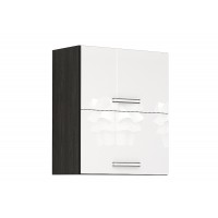 Кухненски модул Елинор - Модул G32 /бял  гланц / черен гланц