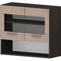 Горен кухненски модул Тоскана G58 /Дъб Карбон , тъмен Периер