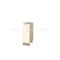Долен кухненски модулен шкаф Сити АРФФ05- 20 сонома / бежово гланц
