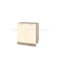 Долен кухненски модулен шкаф Сити АРФ05- 23 сонома/ бежово гланц