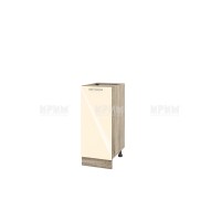 Долен кухненски модулен шкаф Сити АРФ05- 40 сонома /  бежово гланц