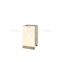 Долен кухненски модулен шкаф Сити АРФ05- 43 сонома / бежово гланц