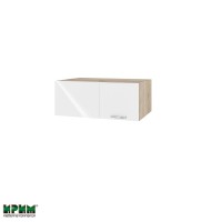 Горен кухненски модулен шкаф Сити АРФ05-113 сонома / бяло гланц