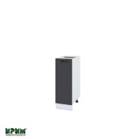 Долен кухненски модулен шкаф Сити БФ11- 20 бяло, карбон мат