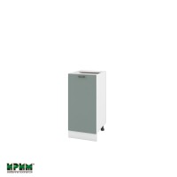 Долен кухненски модулен шкаф Сити БФ11- 21 бяло, олив мат