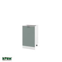 Долен кухненски модулен шкаф Сити БФ11- 44 бяло, олив мат