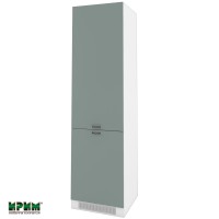 Колонен кухненски модулен шкаф Сити БФ11- 50 бяло, олив мат