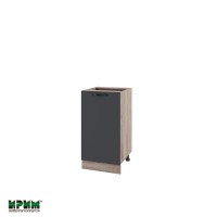Долен кухненски модулен шкаф Сити АРФ11- 28 сонома / карбон мат