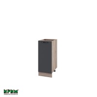 Долен кухненски модулен шкаф Сити АРФ11- 40 сонома / карбон мат