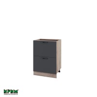 Долен кухненски модулен шкаф Сити АРФ11- 44 сонома / карбон мат