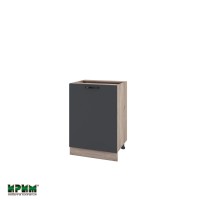Долен кухненски модулен шкаф Сити АРФ11- 60 сонома / карбон мат