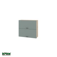 Горен кухненски модулен шкаф Сити АРФ11- 12 сонома / олив мат