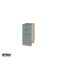 Долен кухненски модулен шкаф Сити АРФ11- 27 сонома / олив мат