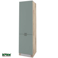 Колонен кухненски модулен шкаф Сити АРФ11- 50 сонома / олив мат