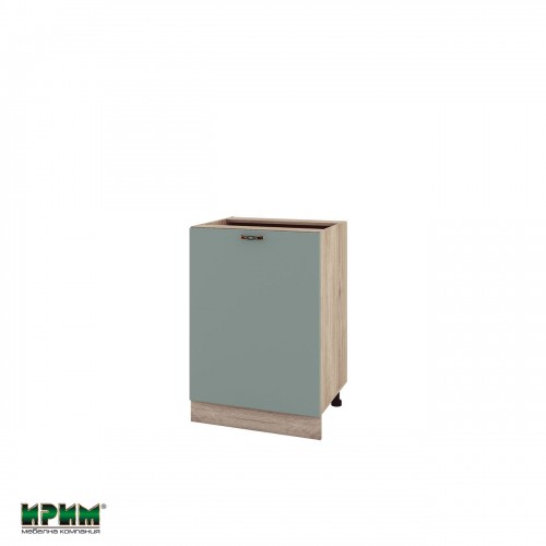 Долен кухненски модулен шкаф Сити АРФ11- 60 сонома / олив мат