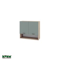 Горен кухненски модулен шкаф Сити АРФ11- 8 сонома / олива мат