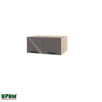 Горен кухненски модулен шкаф Сити АРФ05-112 сонома / антрацит гланц