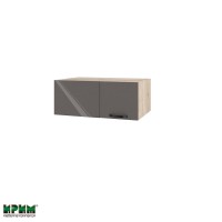 Горен кухненски модулен шкаф Сити АРФ05-113 сонома / антрацит гланц