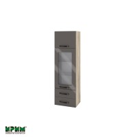 Кухненски модулен шкаф Сити АРФ05- 201 сонома/ антрацит гланц