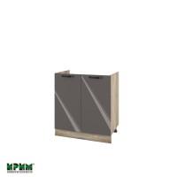 Долен кухненски модулен шкаф Сити АРФ05- 30 сонома / антрацит гланц