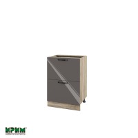 Долен кухненски модулен шкаф Сити АРФ05- 44 сонома / антрацит гланц