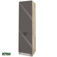 Кухненски модулен колонен шкаф Сити АРФ05- 50 сонома / антрацит гланц