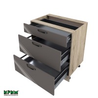 Долен кухненски модулен шкаф Сити АРФ05- 55 сонома / антрацит гланц