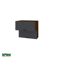 Горен кухненски модулен шкаф Сити ВФ11- 107 венге, карбон мат