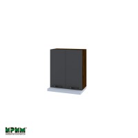 Горен кухненски модулен шкаф Сити ВФ11- 13 венге, карбон мат