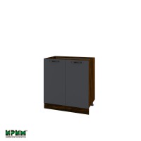 Долен кухненски модулен шкаф Сити ВФ11- 23 венге, карбон мат
