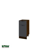 Долен кухненски модулен шкаф Сити ВФ11- 24 венге, карбон мат