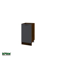 Долен кухненски модулен шкаф Сити ВФ11- 28 венге, карбон мат