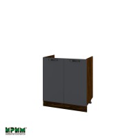 Долен кухненски модулен шкаф Сити ВФ11- 30 венге, карбон мат