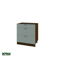 Долен кухненски модулен шкаф Сити ВФ11- 120 венге, олив мат