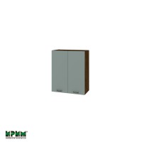 Горен кухненски модулен шкаф Сити ВФ11- 3 бяло, олив мат