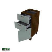 Долен кухненски модулен шкаф Сити ВФ11- 53 венге, олив мат