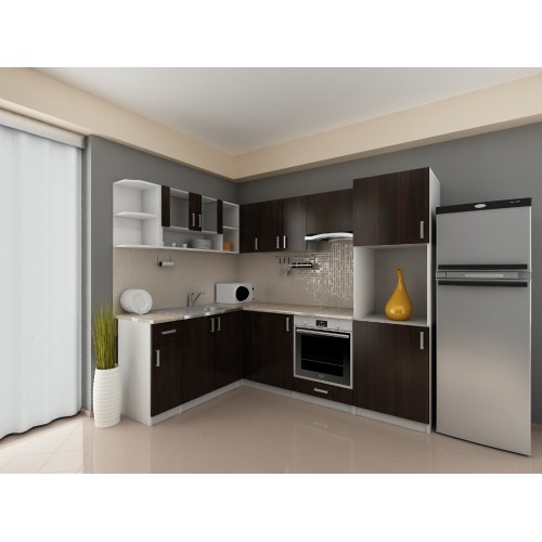 Кухня Кети модул 19 - 600 горен ъглов с една врата