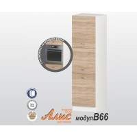 Колонен кухненски шкаф Алис B66 - дъб сонома - 60