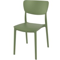 Стол Мона маслено зелен