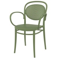 Стол Марсел XL маслено зелен