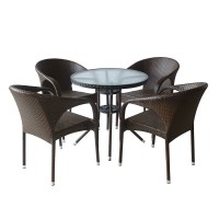 Ратанов комплект 290-4125В кафяв ратан