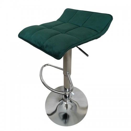 Бар стол Калипсо -5 кадифе тъмно зелен