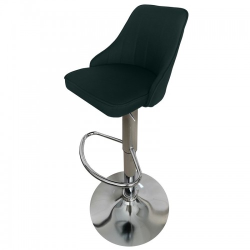 Бар стол Калипсо-20 текстил- тъмно зелен